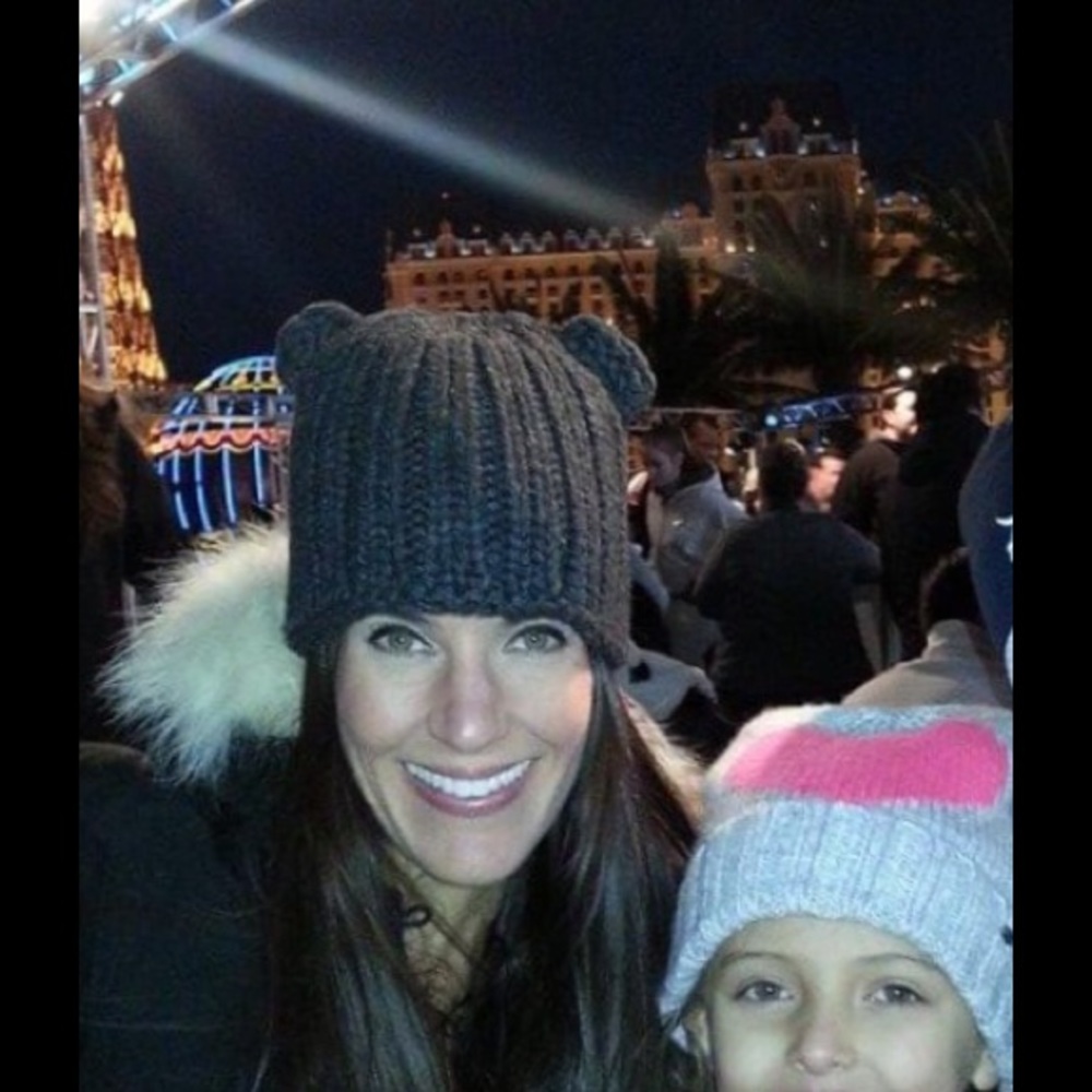 BCBG MazAzria  -  Kitten Ear Beanie - Picture 5 of 5